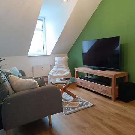 Gruene Oase Am Kuechwald Lägenhet *